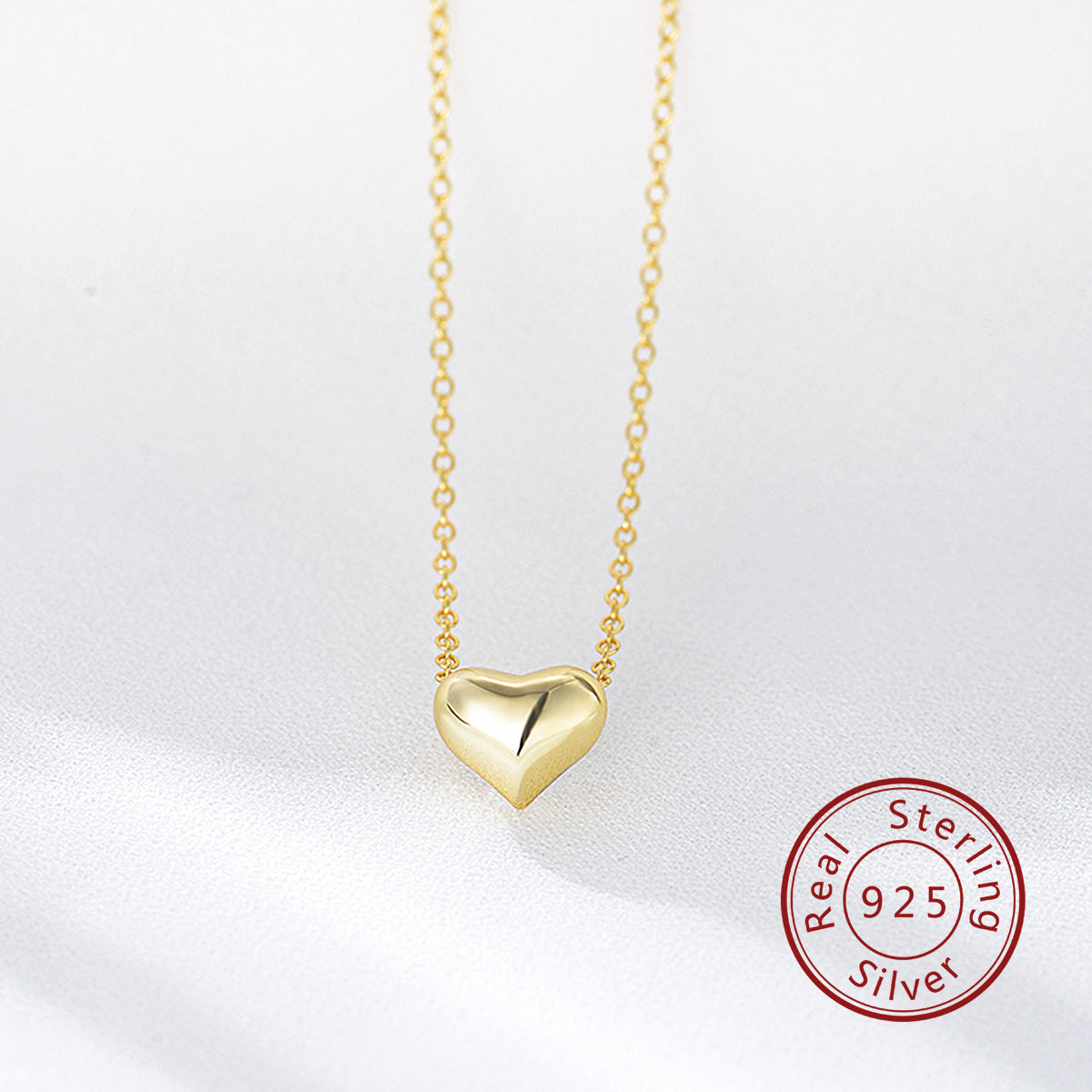 Fashion  Heart Charm Necklace