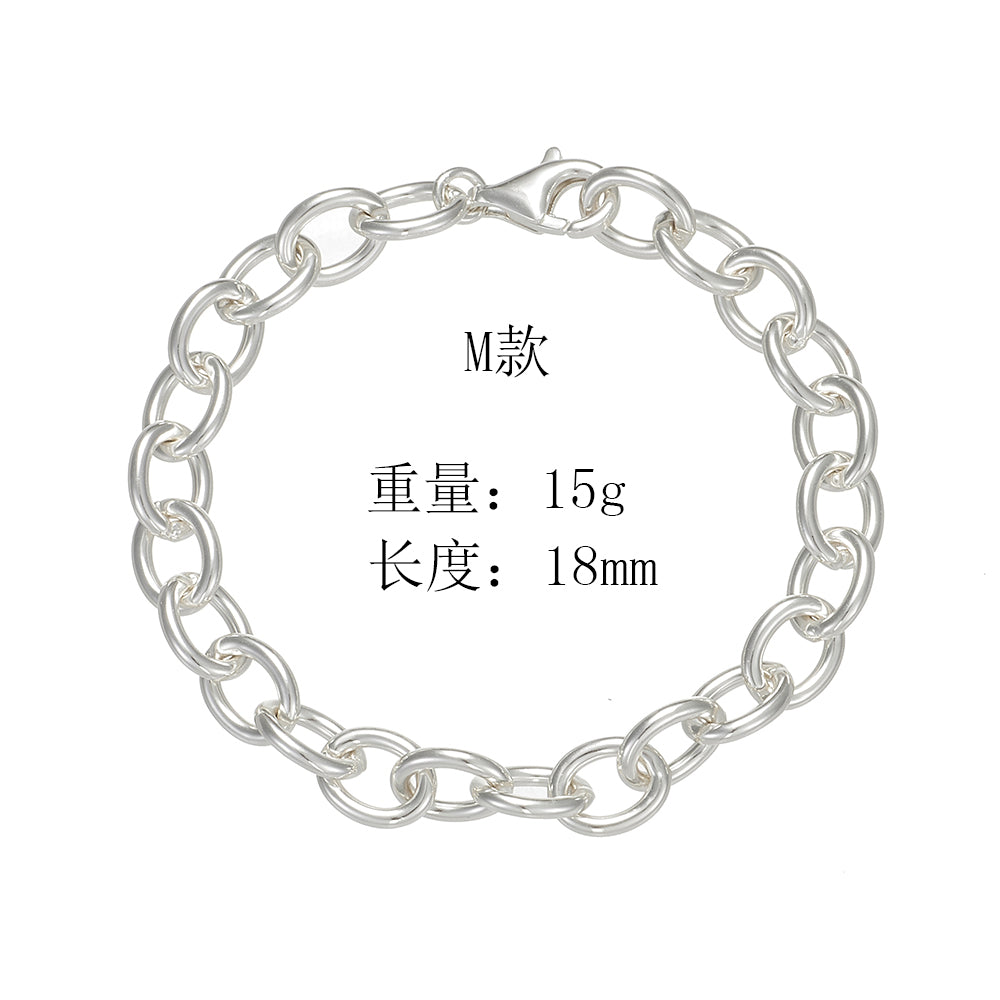 Ins Simple Fashion Solid Color High Polish Bracelet Jewelry