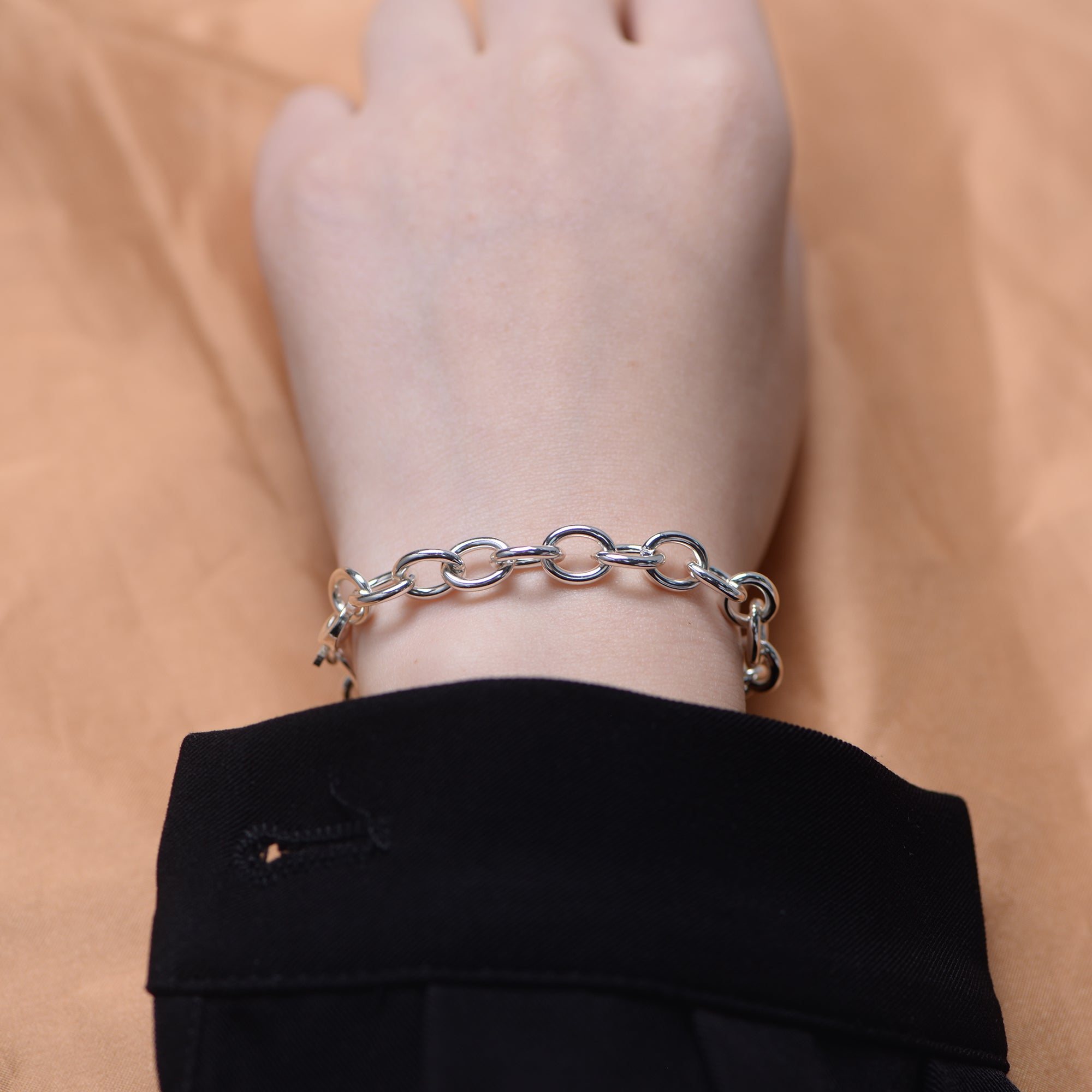 Ins Simple Fashion Solid Color High Polish Bracelet Jewelry