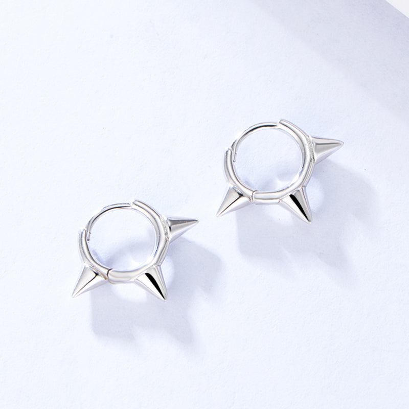 Simple  Mini Cone Huggie Earrings