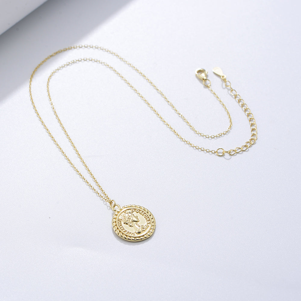 Fashion Vintage Coin Necklace