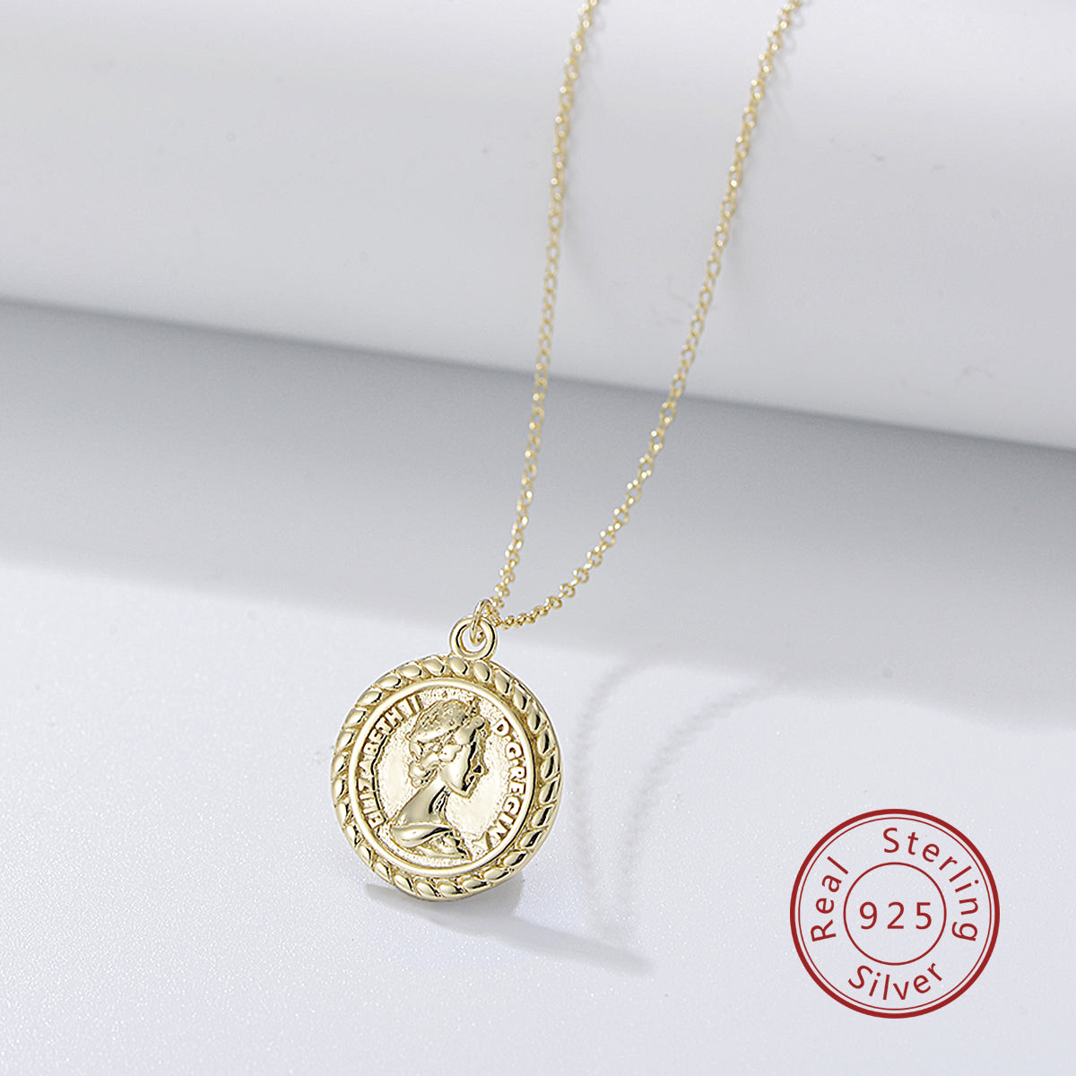 Fashion Vintage Coin Necklace