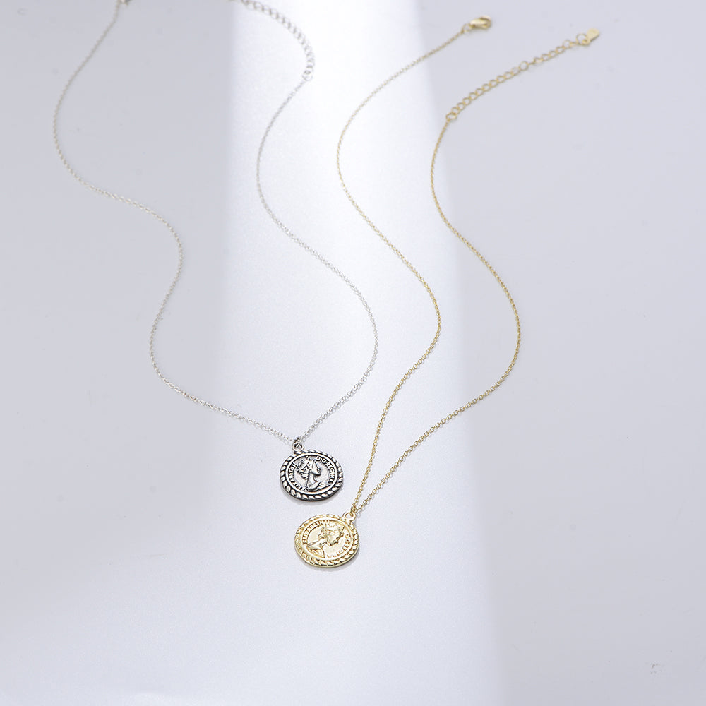 Fashion Vintage Coin Necklace