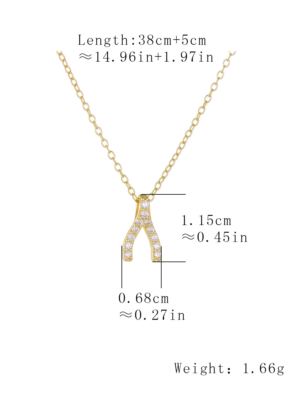 Jewelry Zircon Pendant Necklace