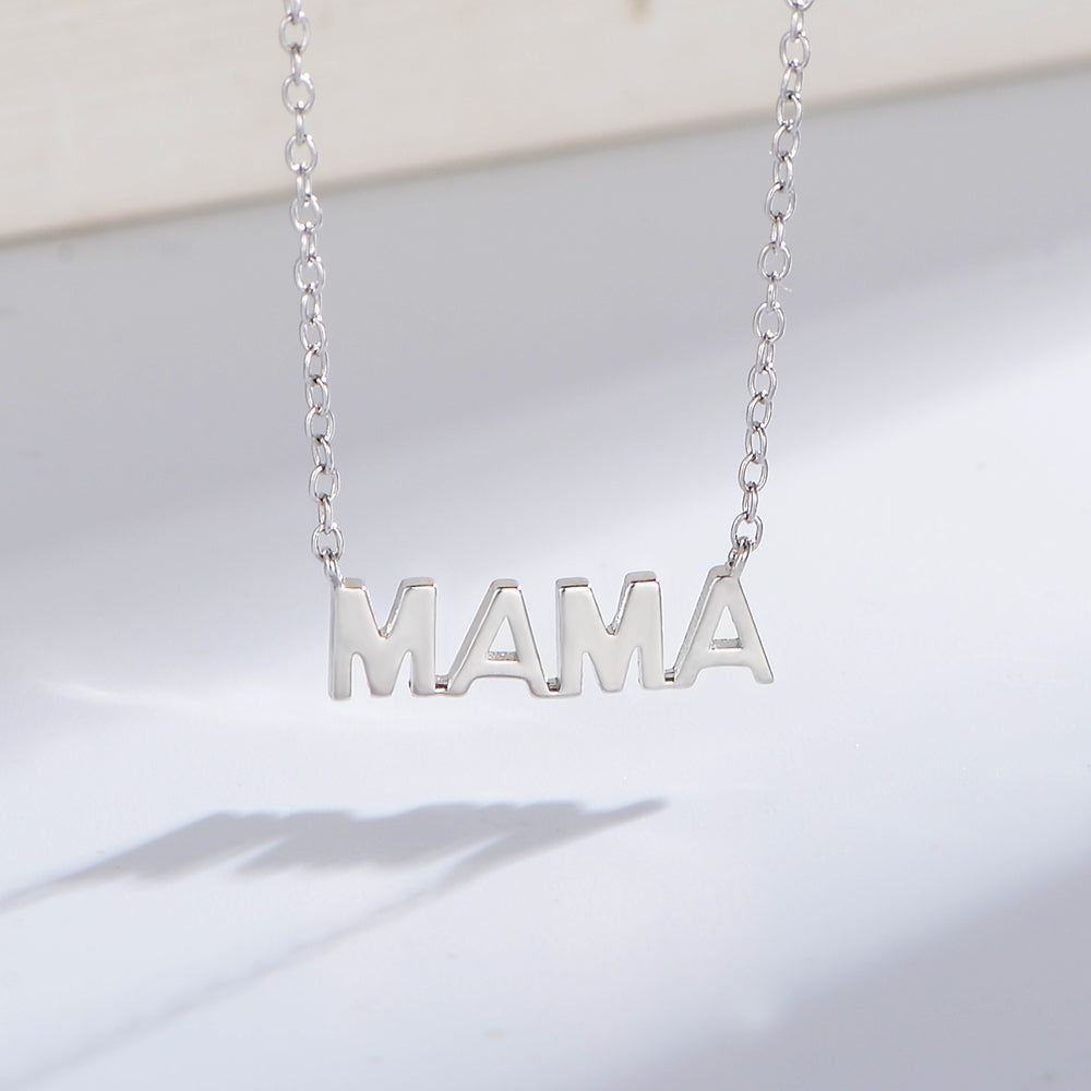Letter Necklaces Jewelry Initial Mama Mother′ S Day Gift Necklace