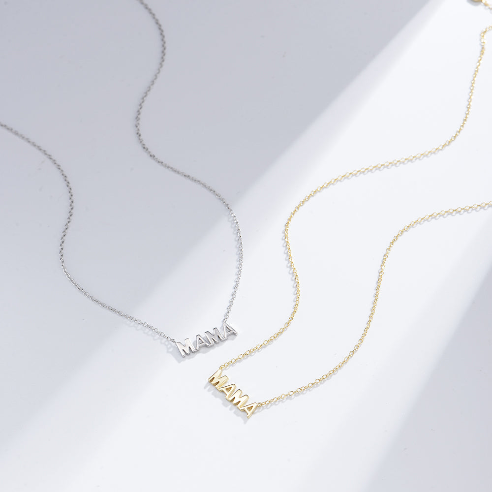 Letter Necklaces Jewelry Initial Mama Mother′ S Day Gift Necklace