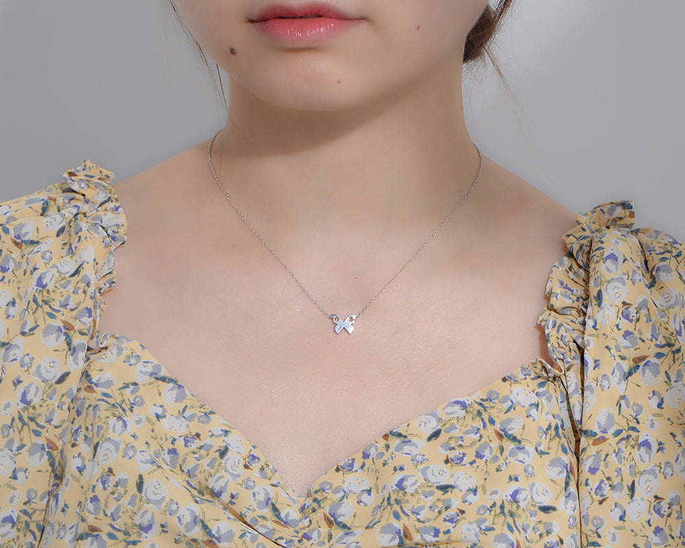 Mini Gold Butterfly  Necklace