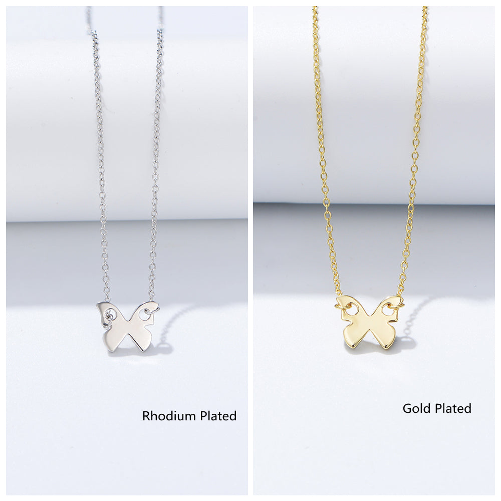Mini Gold Butterfly  Necklace