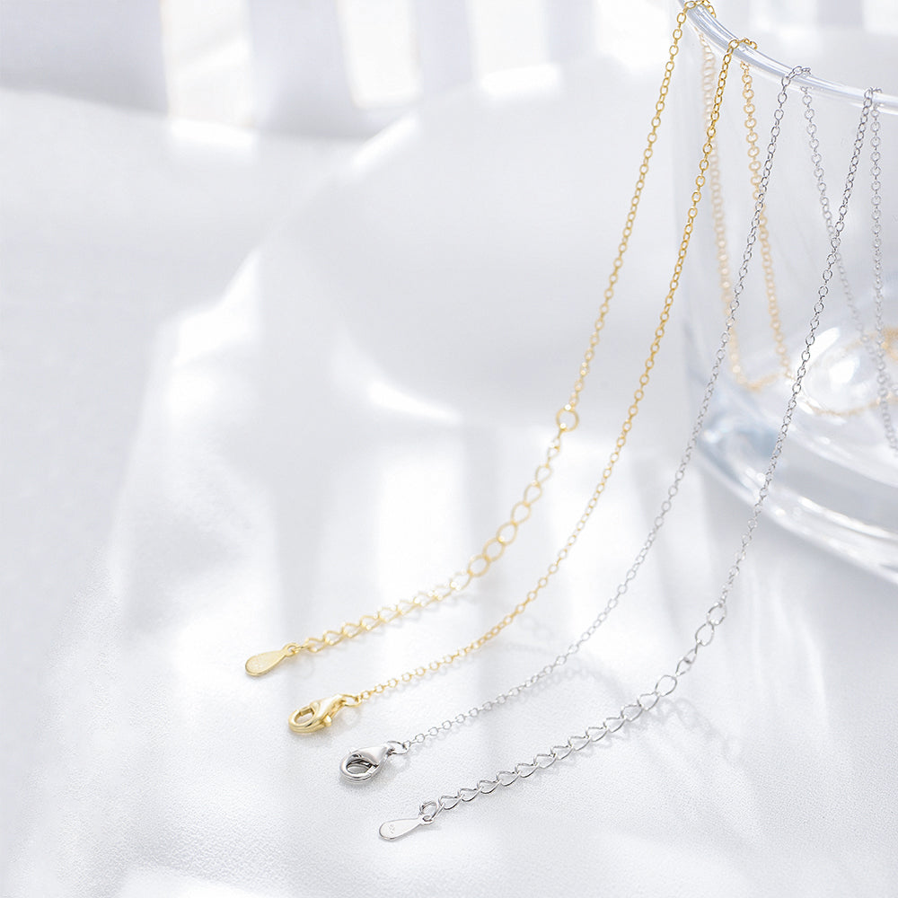 Jewelry CZ Water Drop Charm Necklace