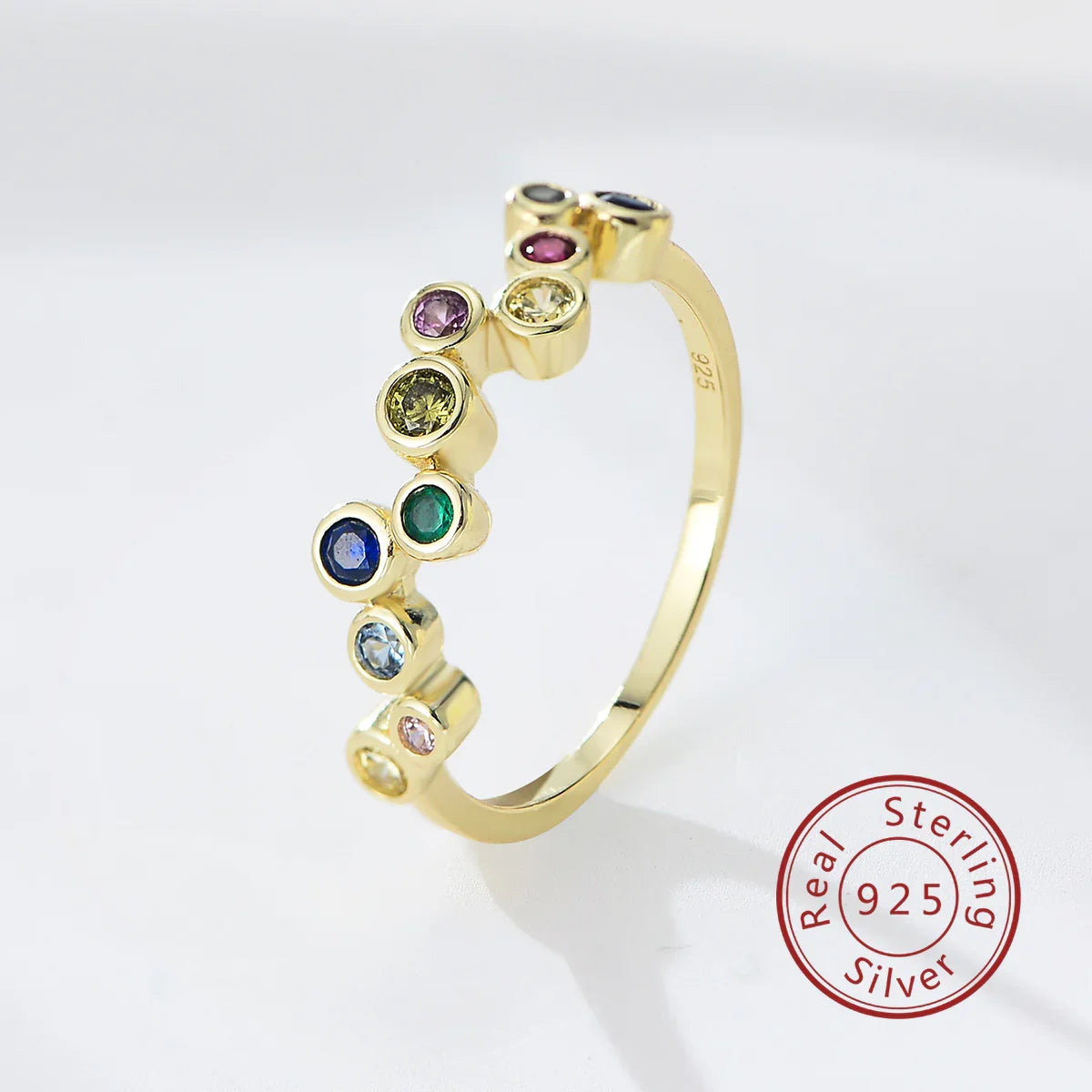 Women Jewelry Color Zirconia Ring