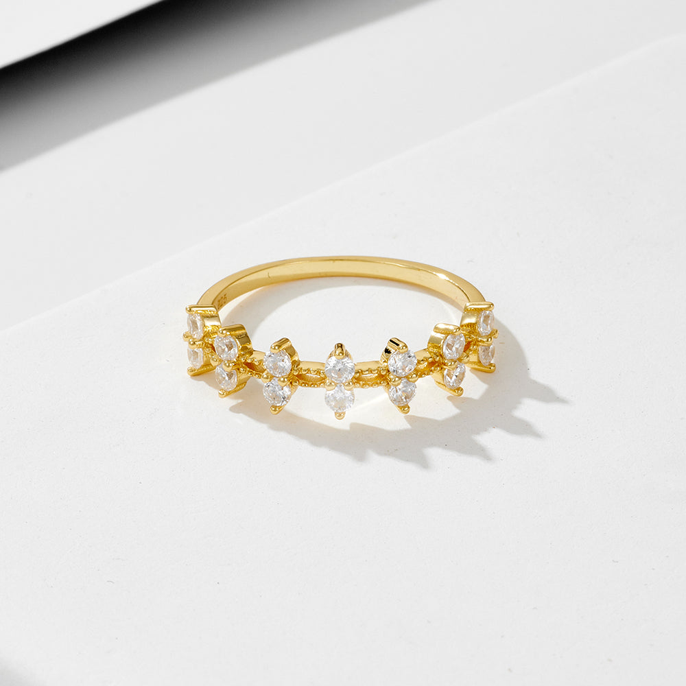Simple Cubic Zircon Geometric Rings