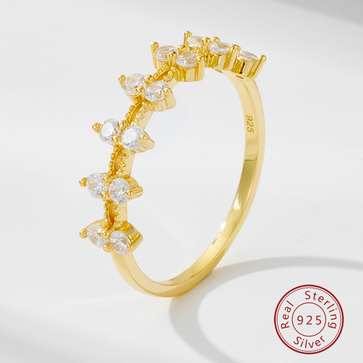 Simple Cubic Zircon Geometric Rings