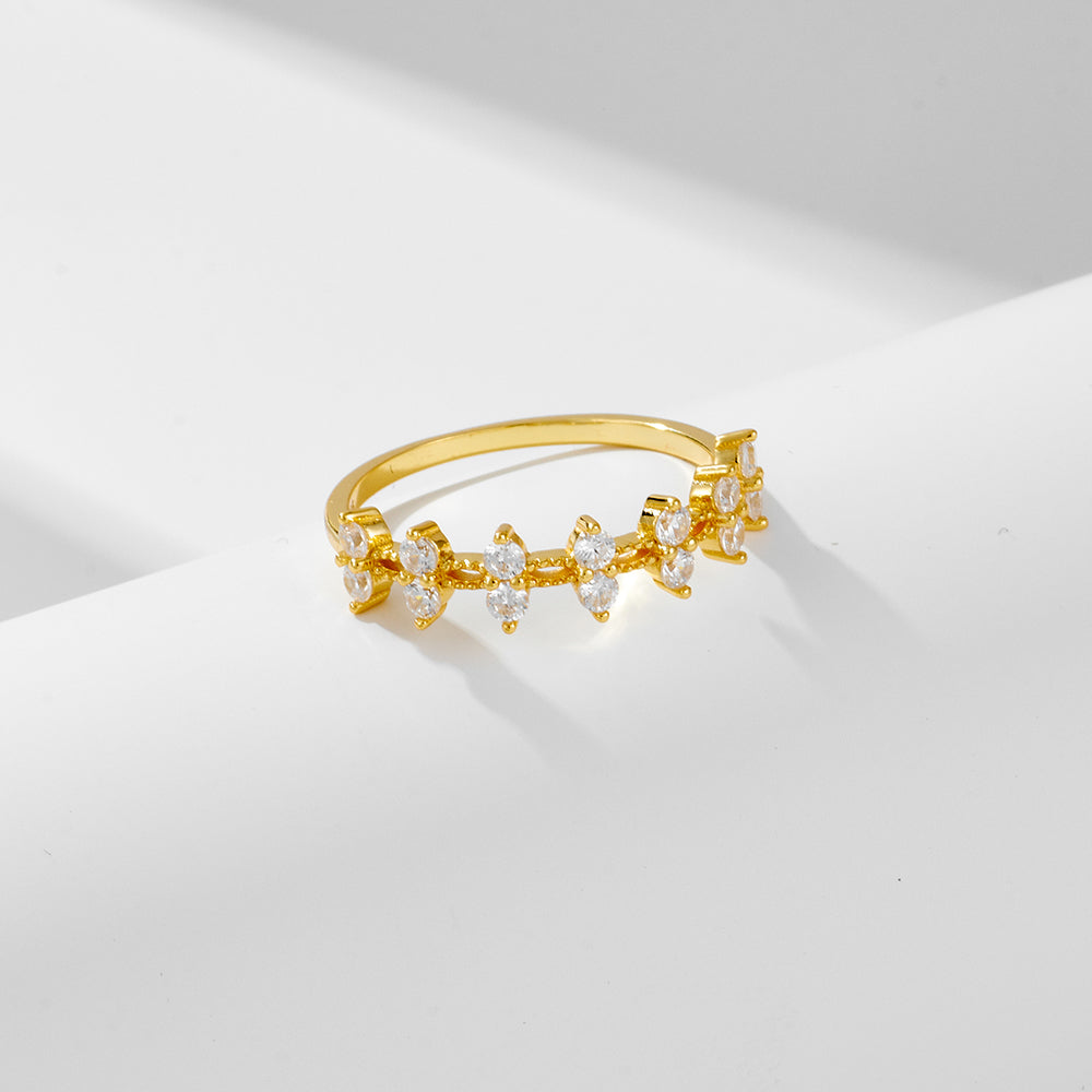 Simple Cubic Zircon Geometric Rings