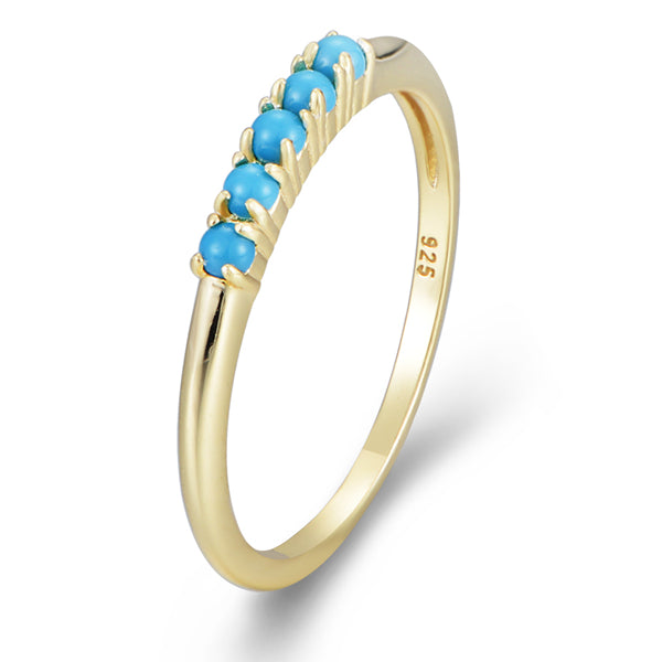 Turquoise Band Ring