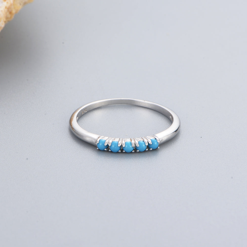 Turquoise Band Ring