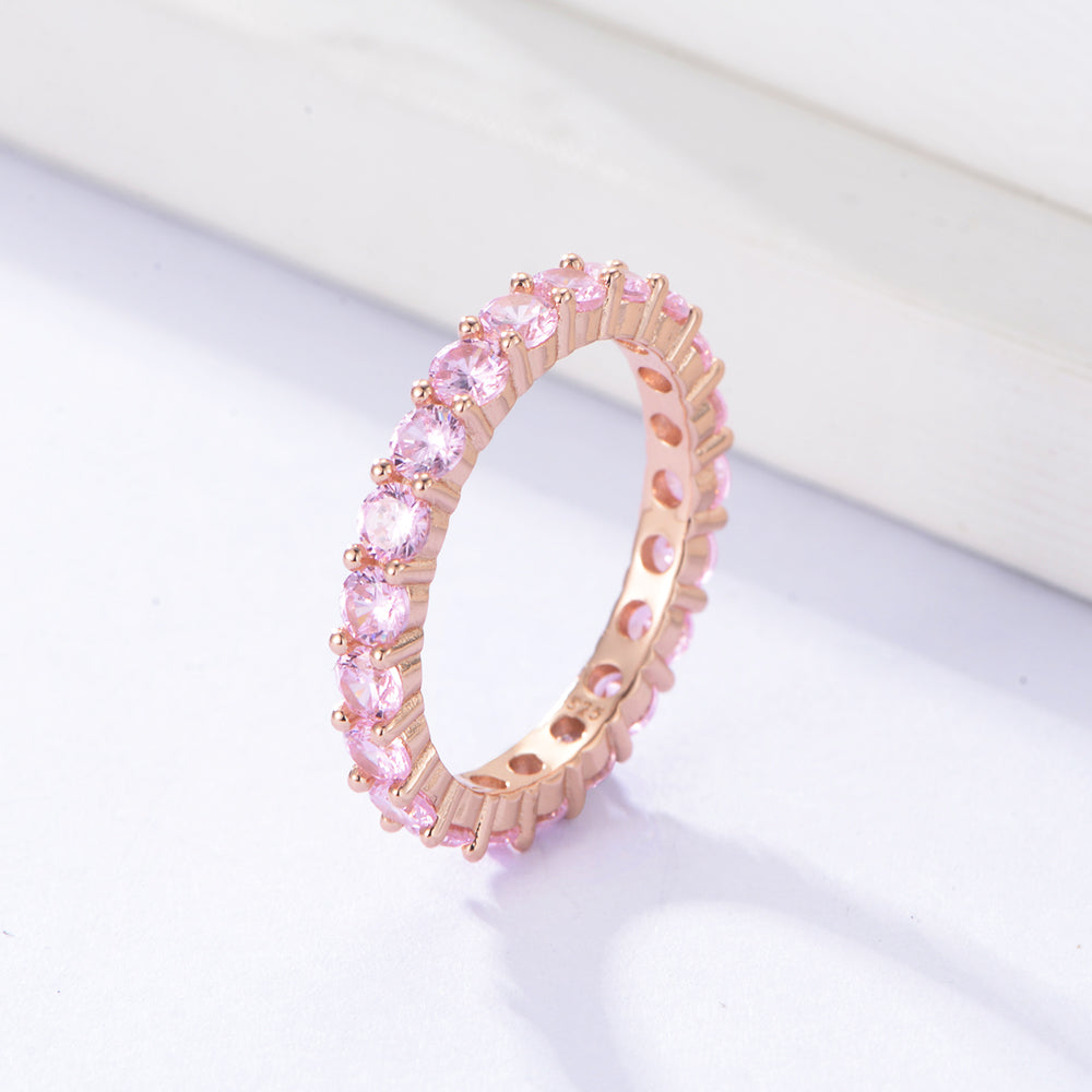 14K Gold Plated  Color Cubic Zirconia Rings