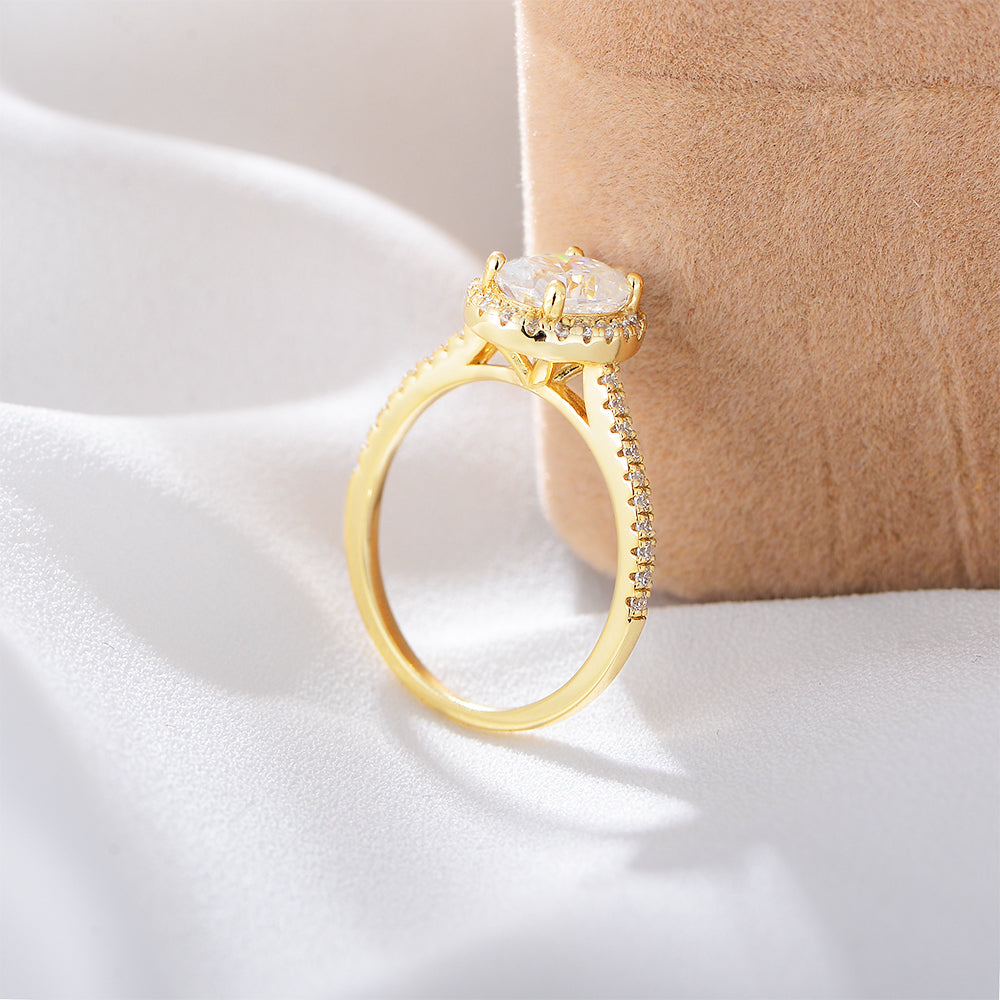 Vintage Diamond Women Engagement Wedding Ring