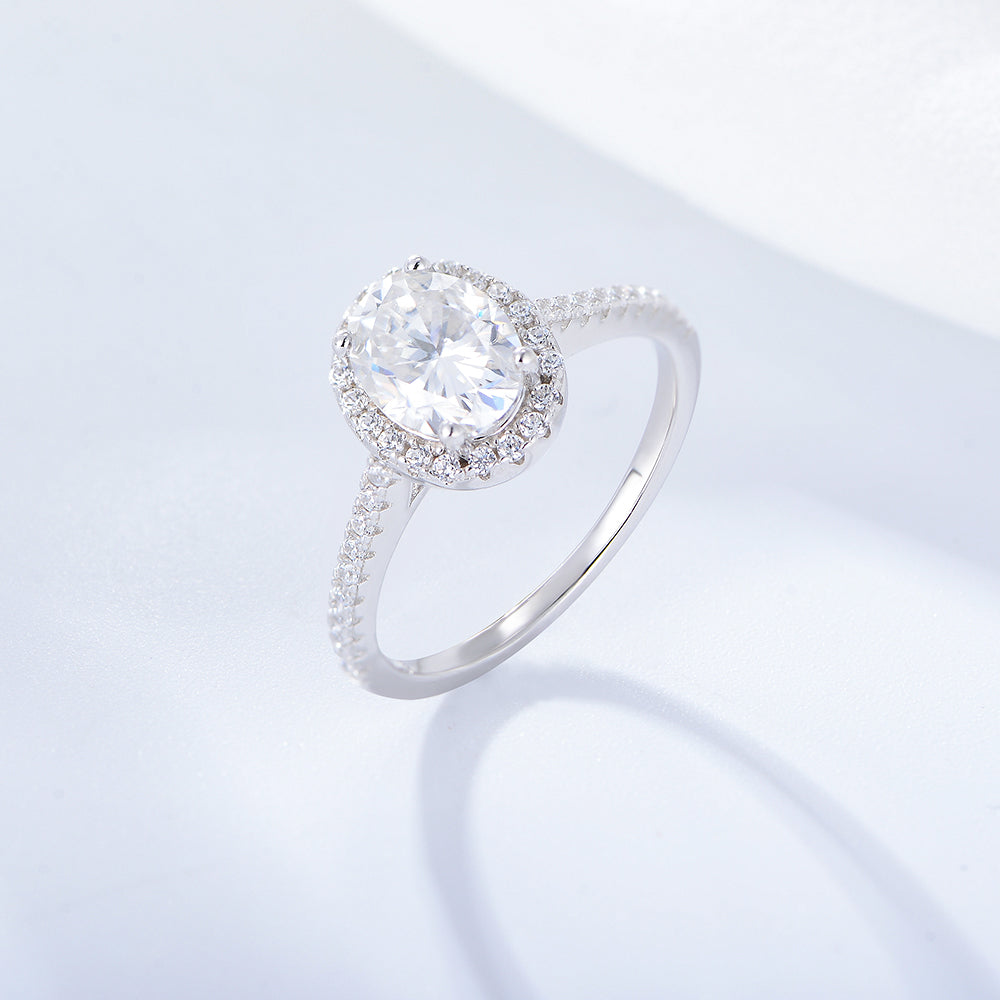 Vintage Diamond Women Engagement Wedding Ring