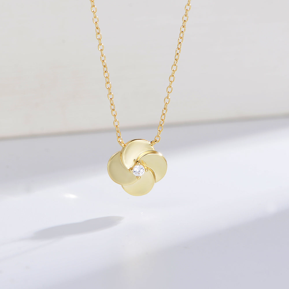 Trendy Cute Windmill Pendant Necklace For Women