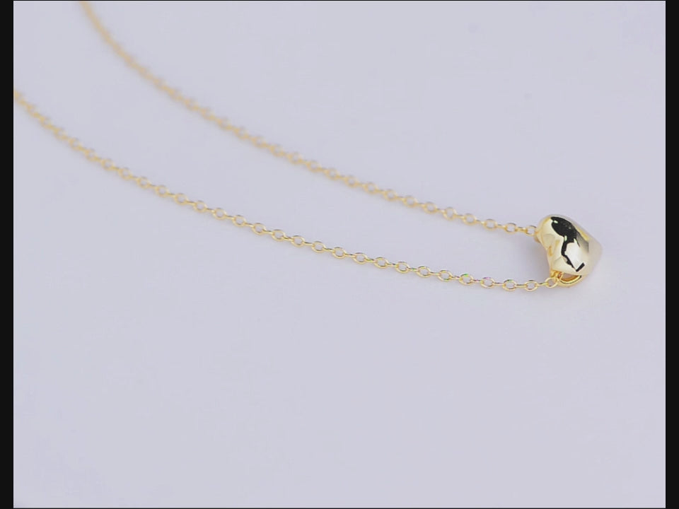 Fashion  Heart Charm Necklace