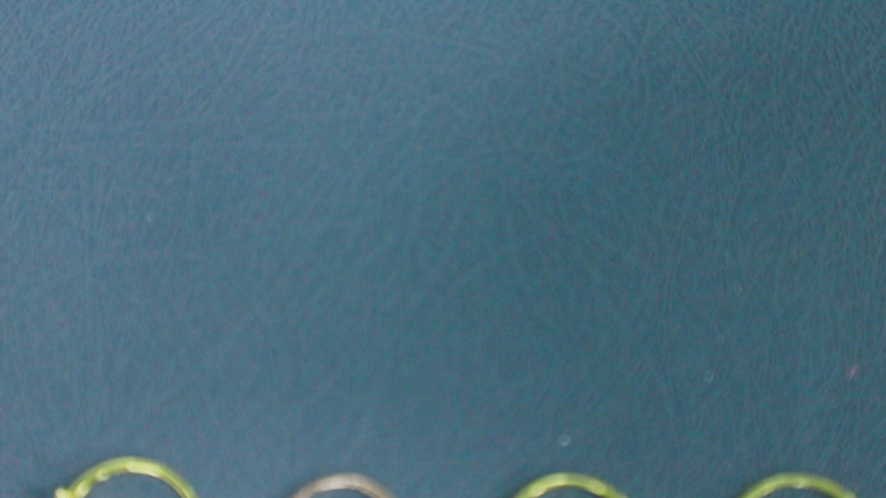 Fashion Gold Plated Pear Cut Black Zircon Ring