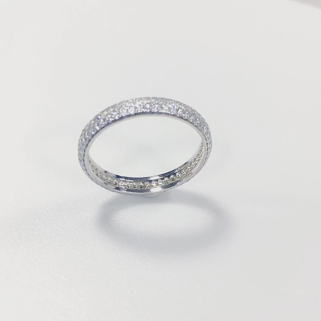 Engagement Jewelry Full Diamond Pave Cubic Zirconia Vintage Rings